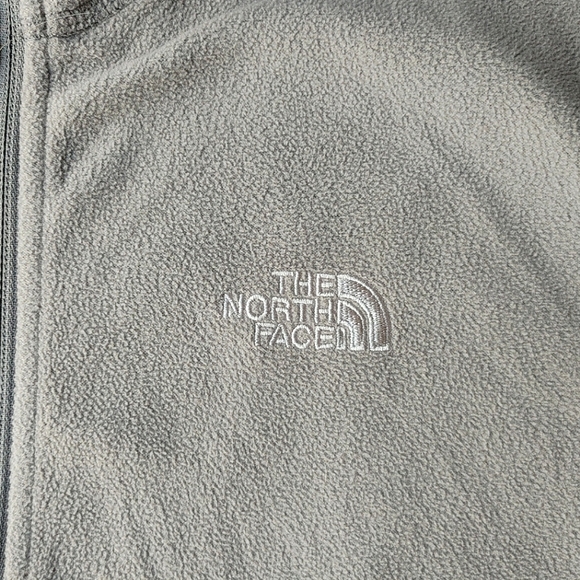 North Face 1/4 Zip Fleece Men's Gray Jacket Size Small Pullover Sweatshirt - Picture 9 of 15